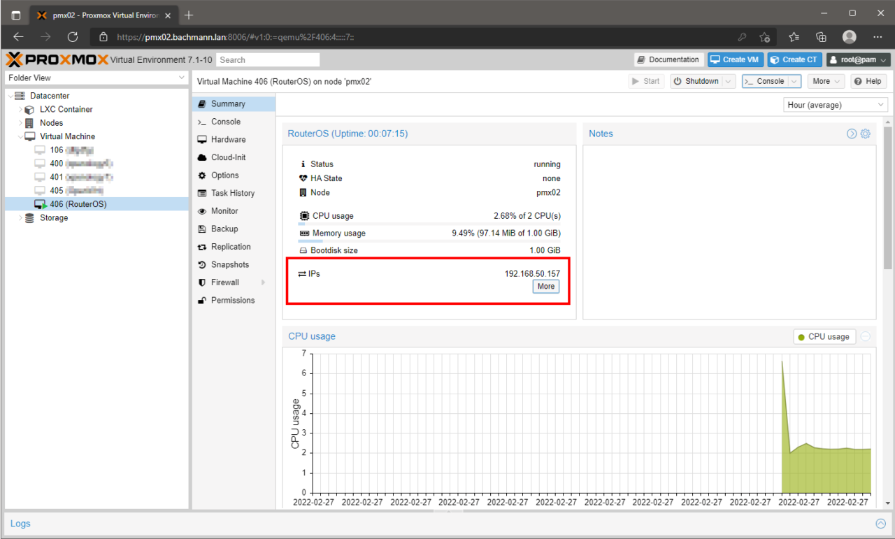 Как установить mikrotik cloud hosted router на ssd vds